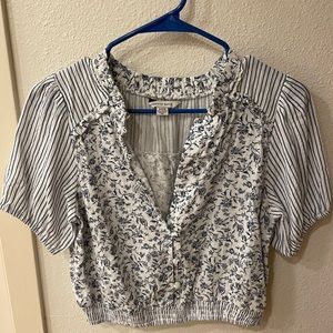 American Eagle boho blouse Small